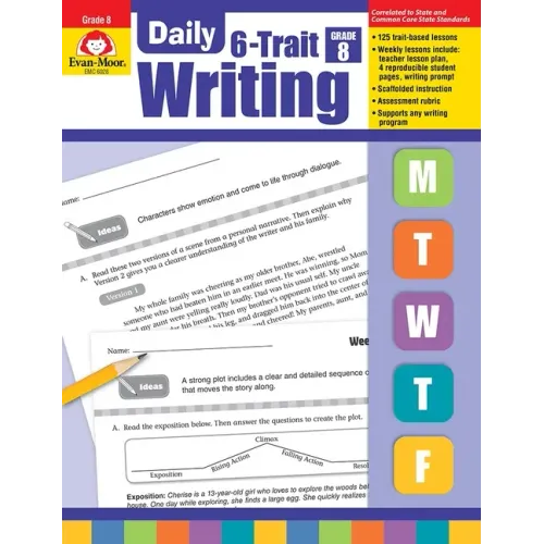 Daily 6-Trait Writing, Grade 8 Teacher Edition