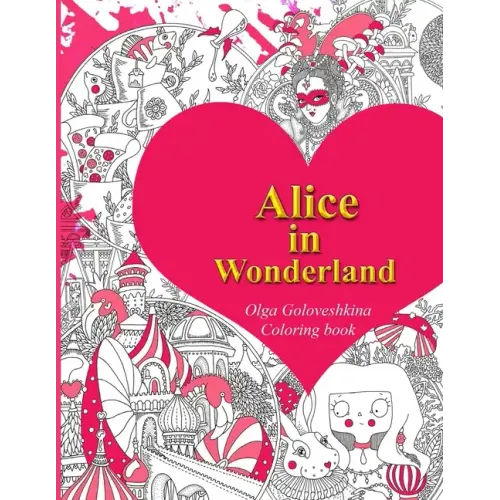Alice in Wonderland Coloring Book