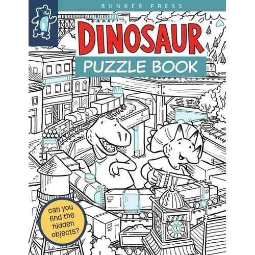 Bunker Press Dinosaur Puzzle Book
