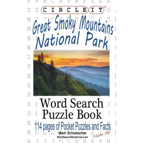 Circle It, Great Smoky Mountains National Park Facts, Pocket Size, Word Search, Puzzle Book