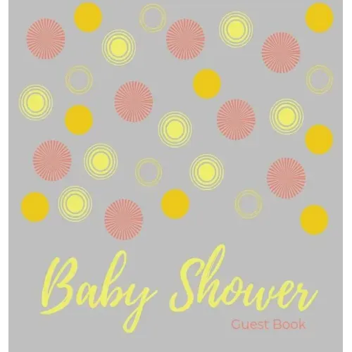 Baby shower guest book (Hardcover): comments book, baby shower party decor, baby naming day guest book, baby shower party guest book, welcome baby par