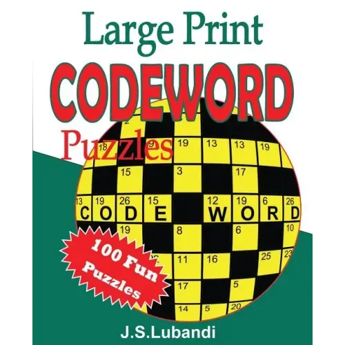 Large Print Codeword Puzzles