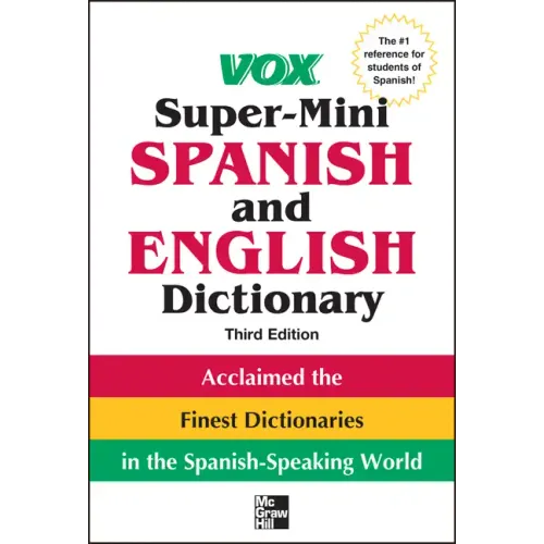Vox Super-Mini Spanish and English Dictionary