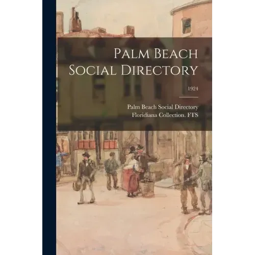 Palm Beach Social Directory; 1924