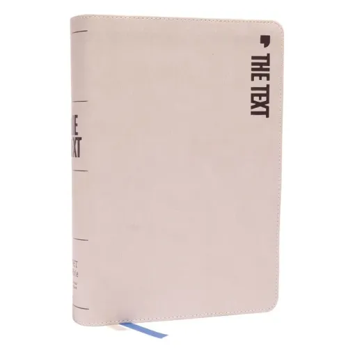The Text Bible: Uncover the Message Between God, Humanity, and You (Net, Stone Leathersoft, Comfort Print)