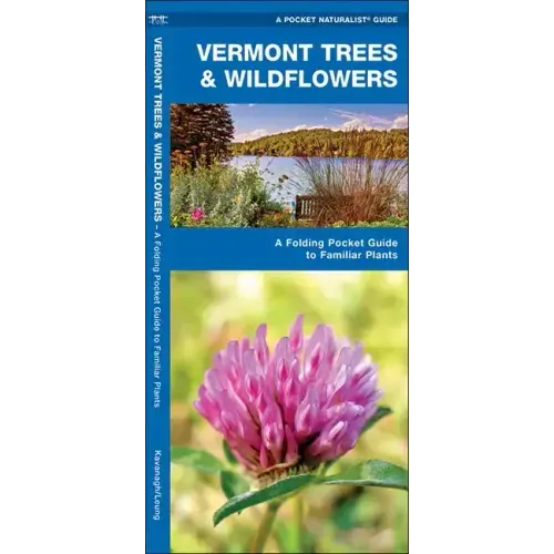 Vermont Trees & Wildflowers: A Folding Pocket Guide to Familiar Plants