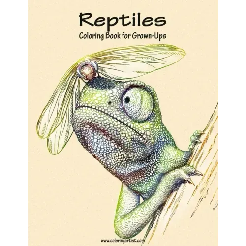 Reptiles Coloring Book for Grown-Ups 1