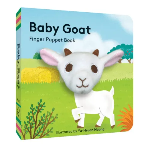 Baby Goat: Finger Puppet Book: (Best Baby Book for Newborns, Board Book with Plush Animal)