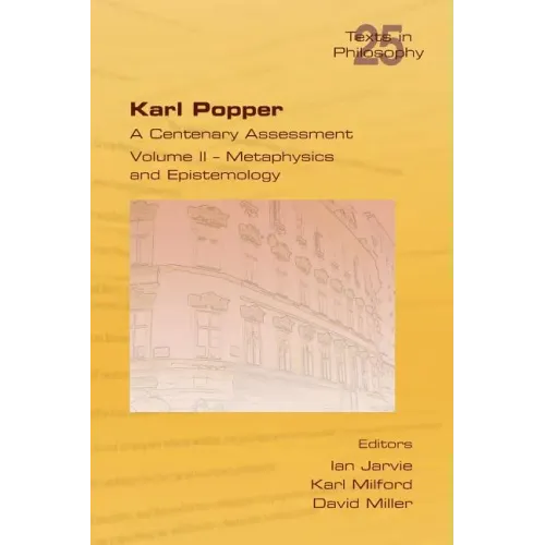 Karl Popper. A Centenary Assessment. Volume II - Metaphysics and Epistemology