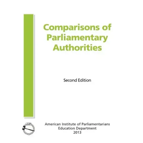 Comparisons of Parliamentary Authorities