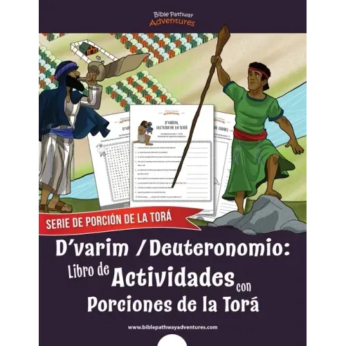 D'varim Deuteronomio: Libro de Actividades con Porciones de la Torá