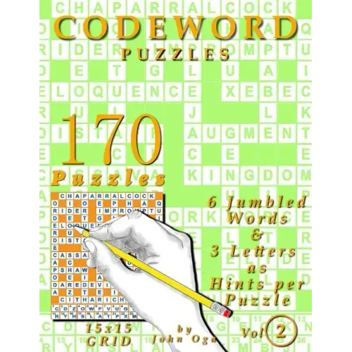 Codeword Puzzles: 170 Puzzles, Volume 2