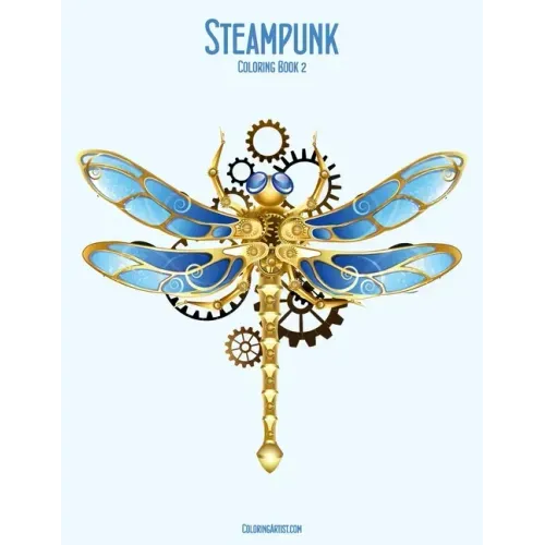 Steampunk Coloring, Book 2