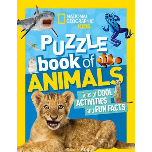 National Geographic Kids Puzzle Book: Animals