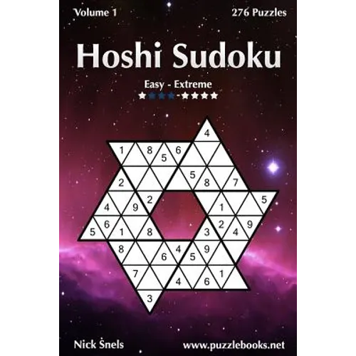 Hoshi Sudoku - Easy to Extreme - Volume 1 - 276 Puzzles