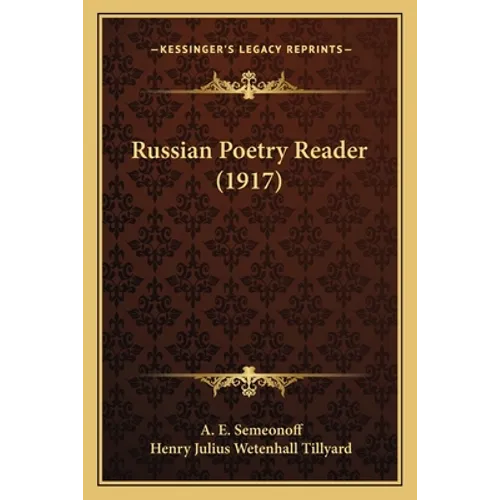 Russian Poetry Reader (1917)