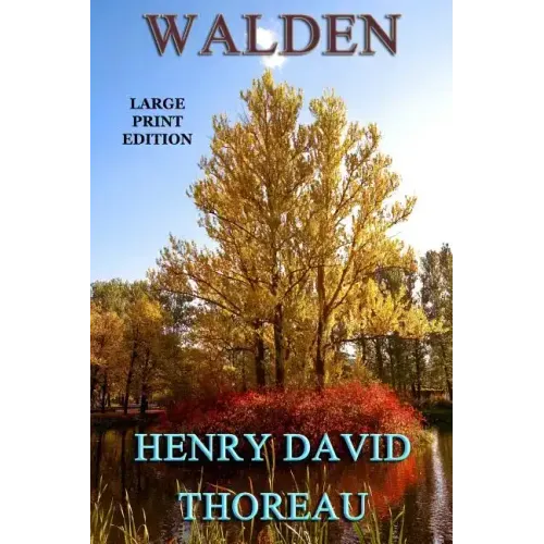 Walden - Large Print Edition