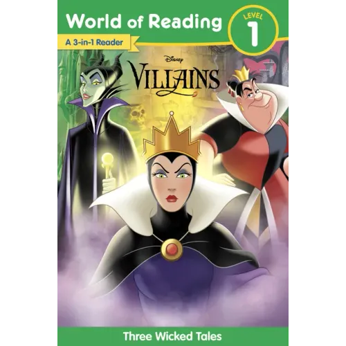 World of Reading: Disney Villains 3story Bindup