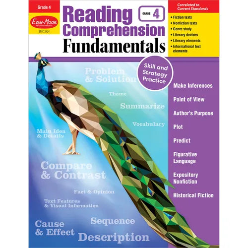 Reading Comprehension Fundamentals, Grade 4