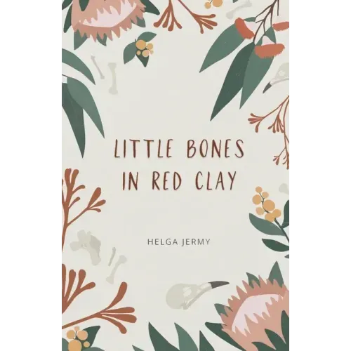 little bones in red clay