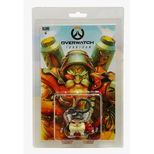 Overwatch Torbjorn Comic Book and Backpack Hanger