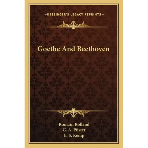 Goethe and Beethoven