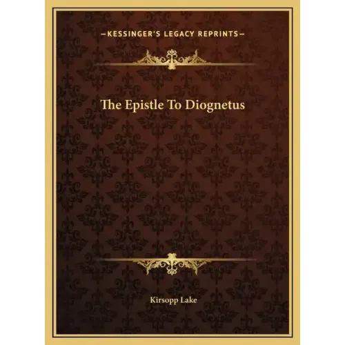 The Epistle to Diognetus
