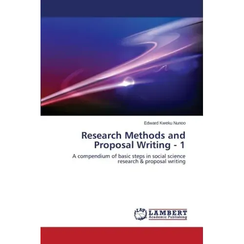 Research Methods and Proposal Writing - 1