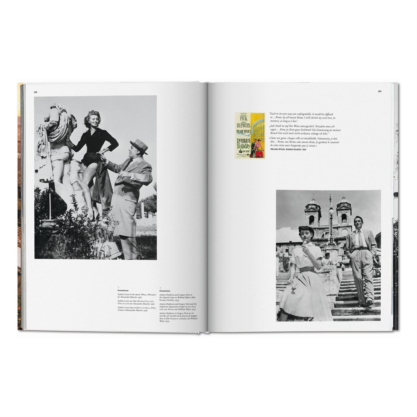 Rome. Portrait of a City (German, French, English) Book