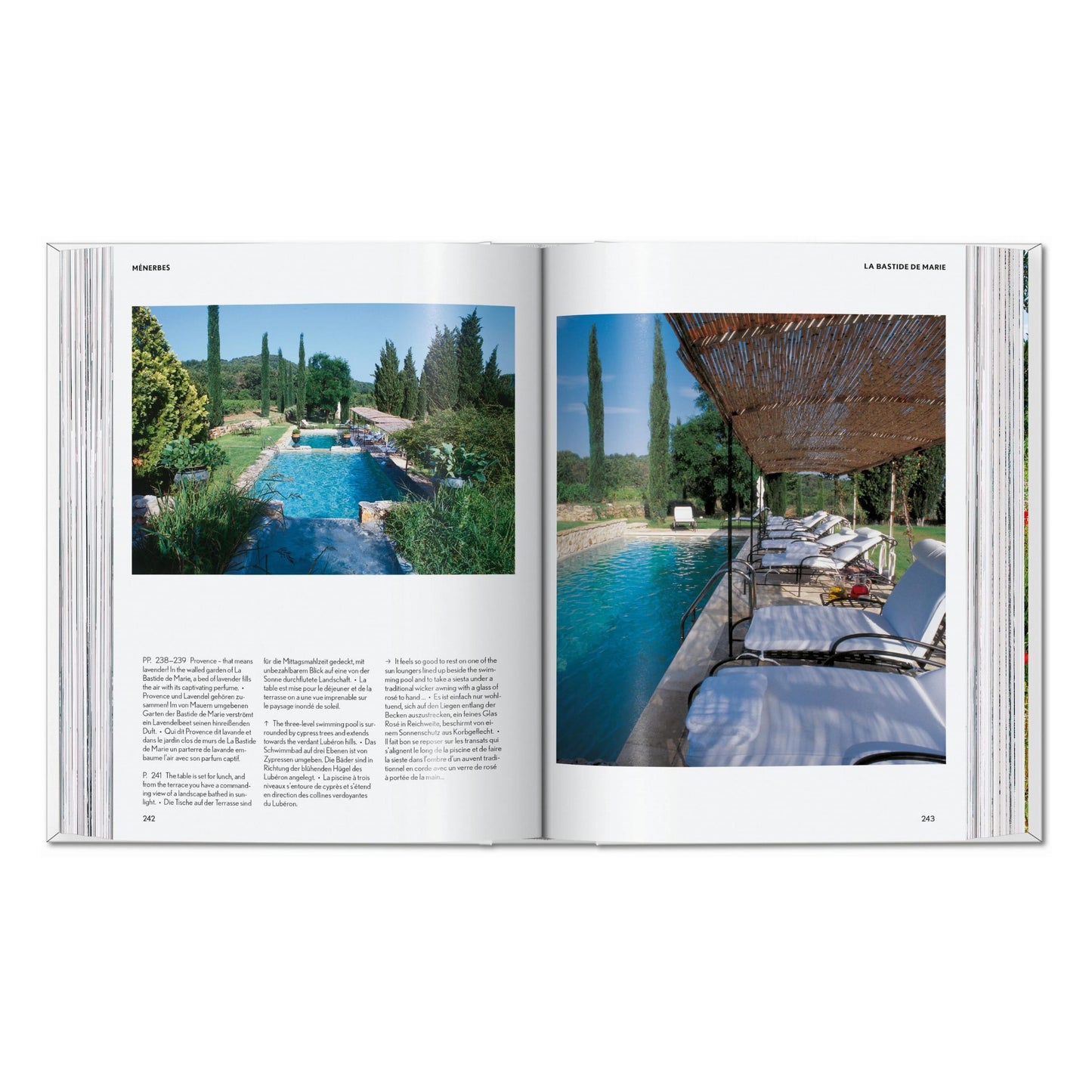 Living in Provence. 45th Ed. (German, French, English) Book