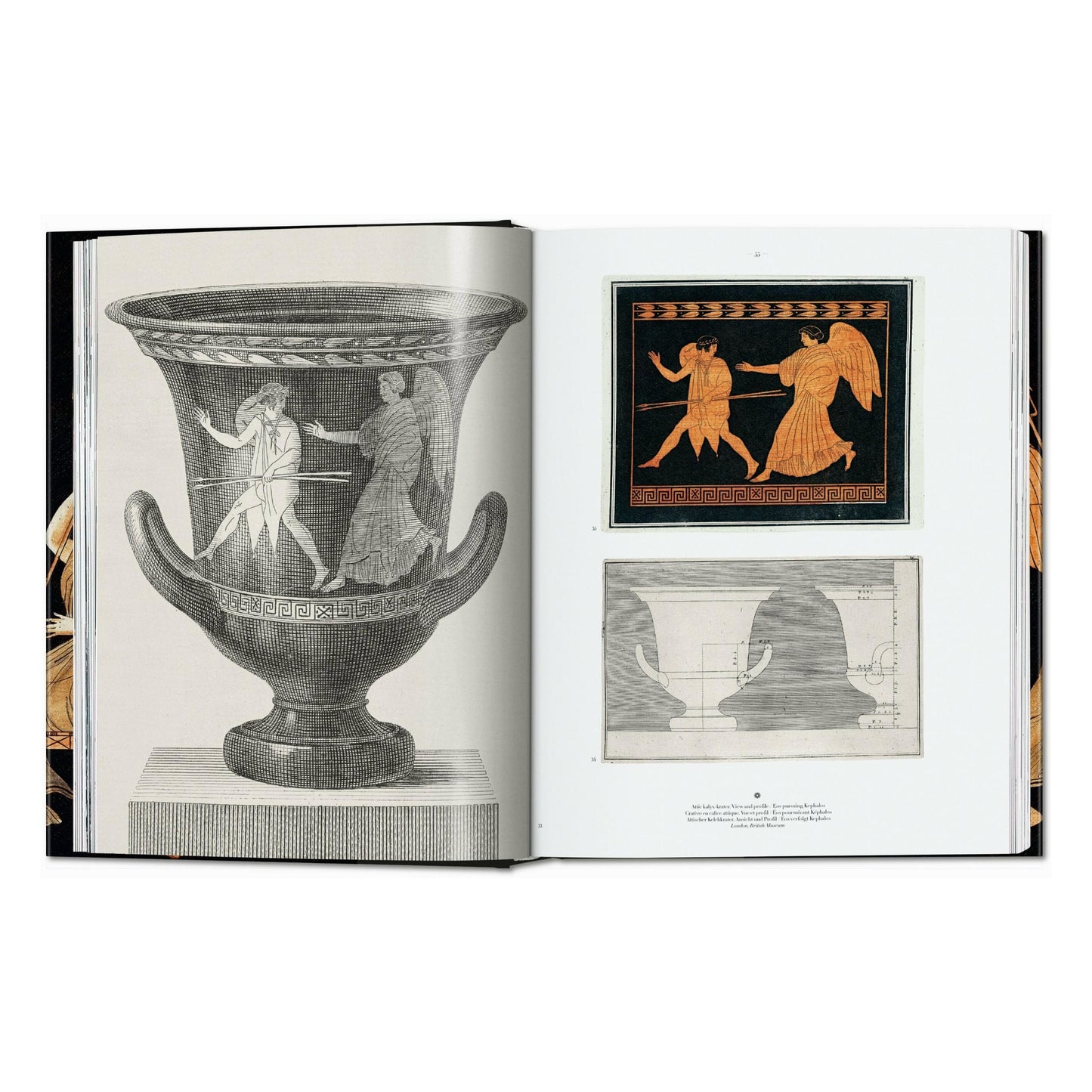 D'Hancarville. The Complete Collection of Antiquities from the Cabinet of Sir William Hamilton (German, French, English) Book
