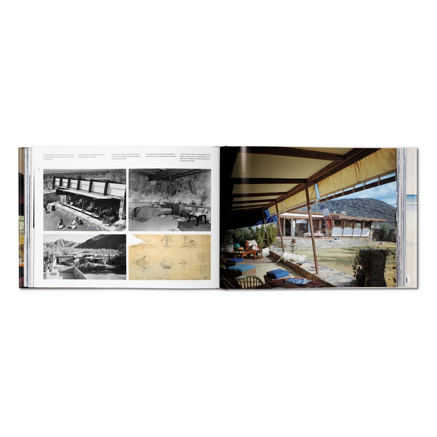 Frank Lloyd Wright (German, French, English) Book
