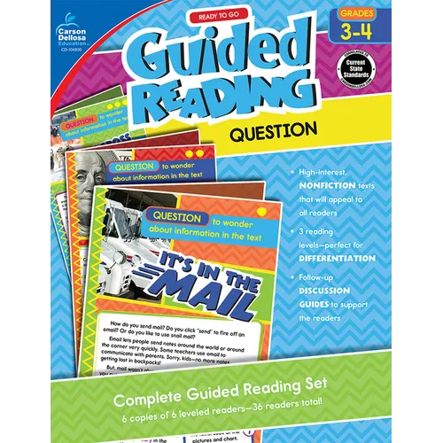 Ready to Go Guided Reading: Question, Grades 3 - 4
