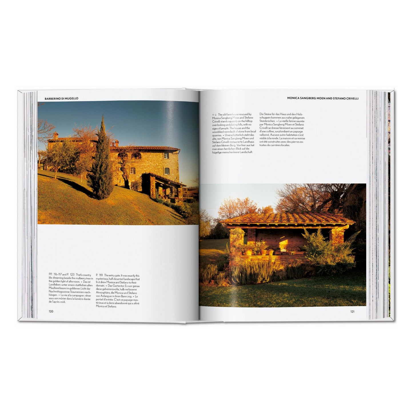 Living in Tuscany. 45th Ed. (German, French, English) Book