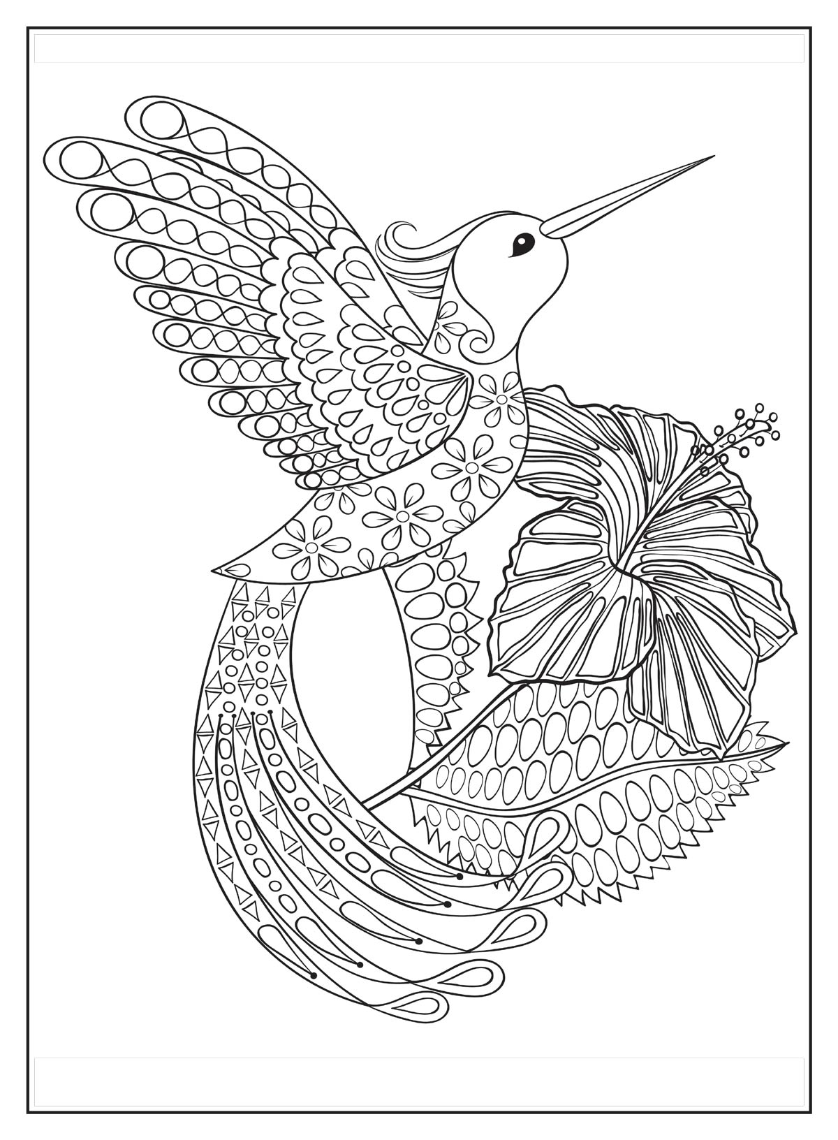 Coloring - Birds & Flowers: Advanced Coloring, 32 Beautiful Designs, Calming Coloring Inspired By Nature, Relax & Unwind, Must-Have For Art Lovers & Stress-Relief Enthusiasts!