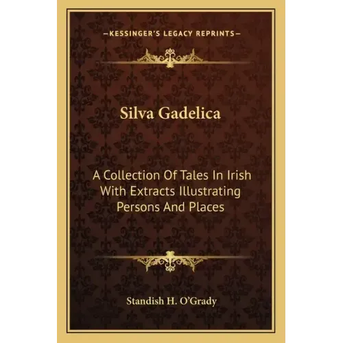 Silva Gadelica: A Collection of Tales in Irish with Extracts Illustrating Persons and Places