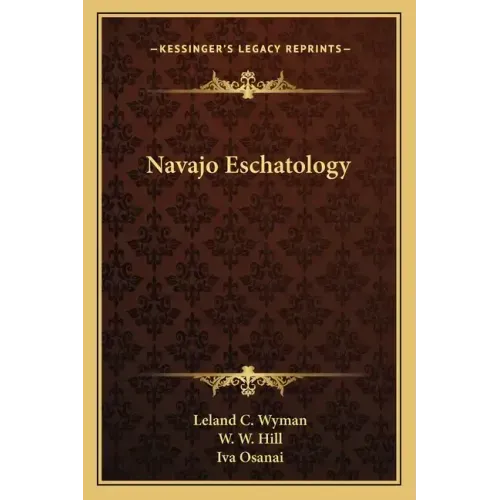 Navajo Eschatology