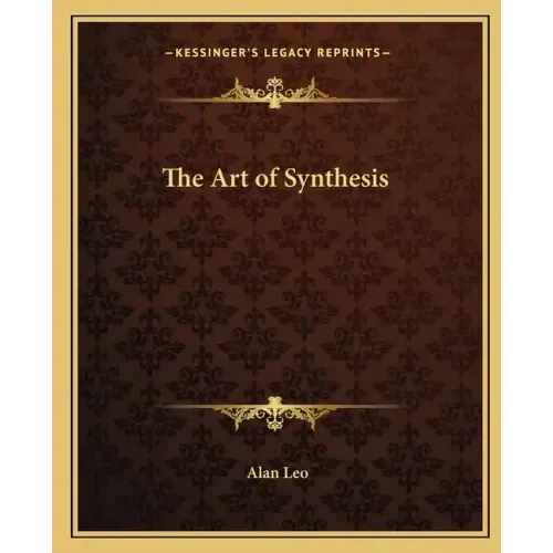 The Art of Synthesis