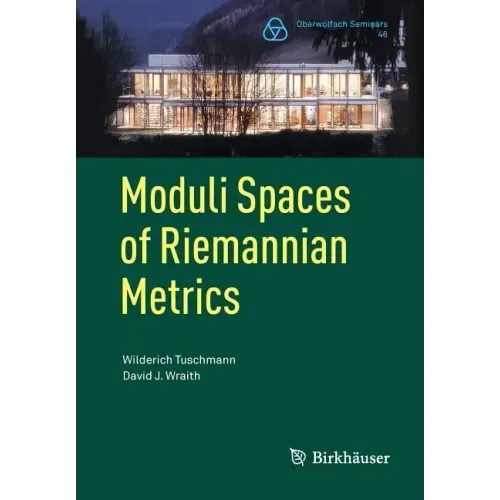 Moduli Spaces of Riemannian Metrics
