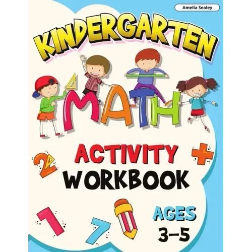 Preschool Math Activity Book Ages 3-5: Math Workbook for Preschoolers, Preschool Math at Home, Preschool Math Workbook