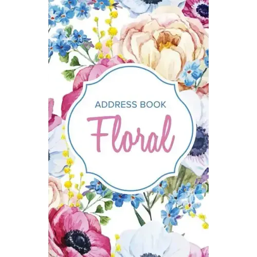 Address Book Floral