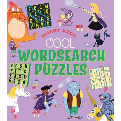 Smart Kids: Cool Wordsearch Puzzles: Over 50 Puzzles