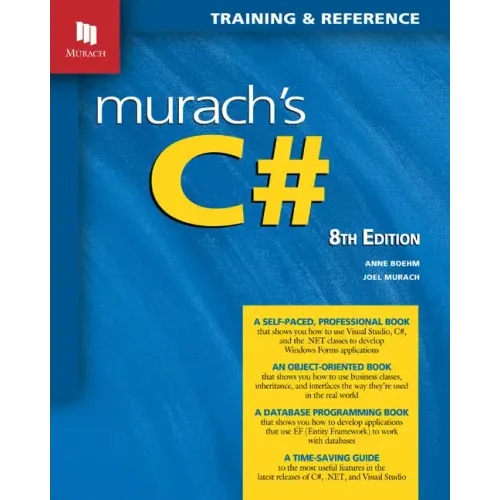 Murach's C# (8th Edition)