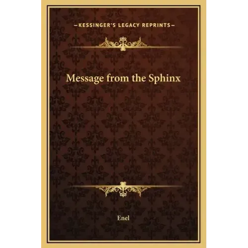 Message from the Sphinx