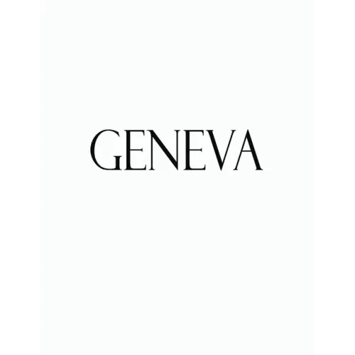 Geneva: Black and White Decorative Book to Stack Together on Coffee Tables, Bookshelves and Interior Design - Add Bookish Char