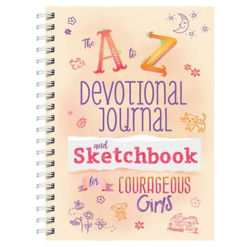 A to Z Devotional Journal and Sketchbook for Courageous Girls