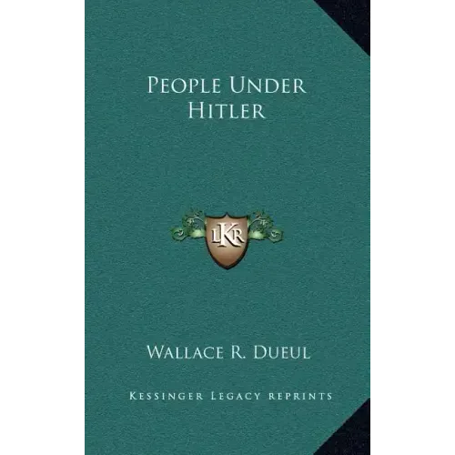 People Under Hitler