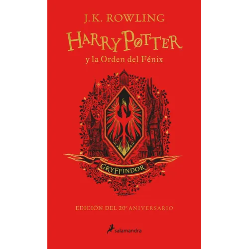 Harry Potter Y La Orden del Fénix (20 Aniv. Gryffindor) / Harry Potter and the Order of the Phoenix (Gryffindor)