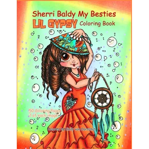 Sherri Baldy My Besties Lil Gypsy Coloring Book