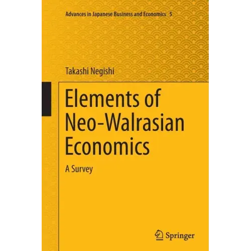Elements of Neo-Walrasian Economics: A Survey
